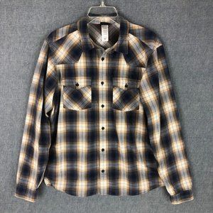 Patagonia Organic Cotton Shirt M Button Up Long Sleeve Outdoor Breathable Men's